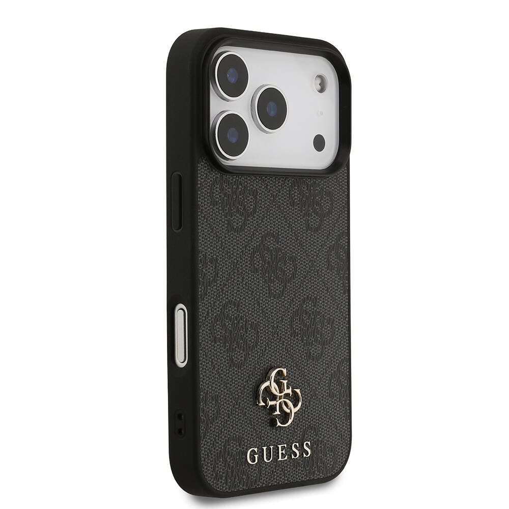 Apple iPhone 18 Pro Kılıf Guess Orjinal Lisanslı M-safe Şarj Özellikli Small 4G Classic Kapak - 4