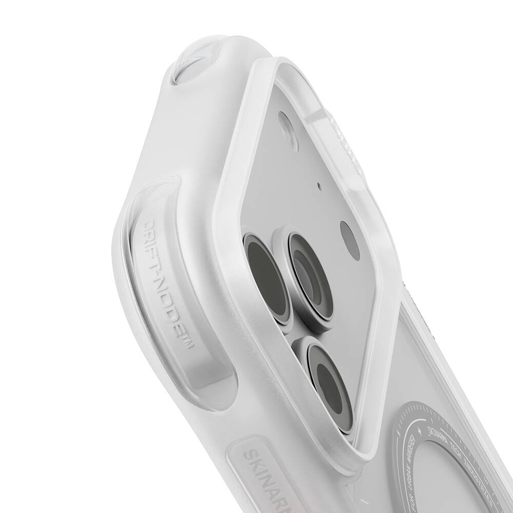 Apple iPhone 18 Pro Kılıf M-Safe Şarj Özellikli Airbag Tasarımlı Skinarma Avion Kapak - 34