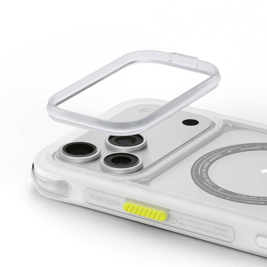 Apple iPhone 18 Pro Kılıf M-Safe Şarj Özellikli Airbag Tasarımlı Skinarma Avion Kapak - 35