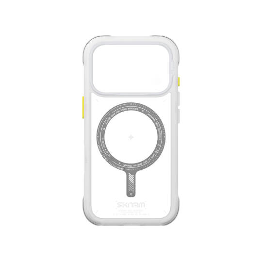 Apple iPhone 18 Pro Kılıf M-Safe Şarj Özellikli Airbag Tasarımlı Skinarma Avion Kapak - 38