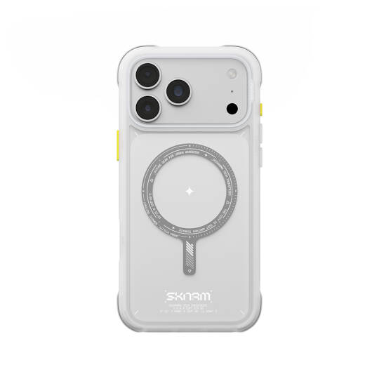 Apple iPhone 18 Pro Kılıf M-Safe Şarj Özellikli Airbag Tasarımlı Skinarma Avion Kapak - 41