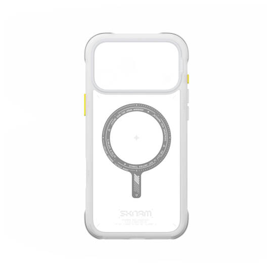 Apple iPhone 18 Pro Kılıf M-Safe Şarj Özellikli Airbag Tasarımlı Skinarma Avion Kapak - 42
