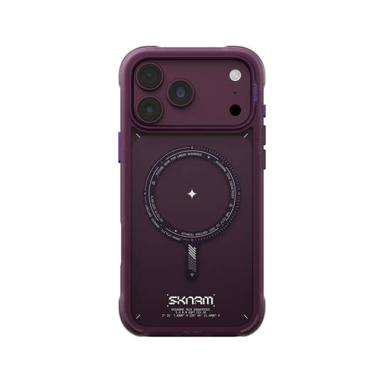 Apple iPhone 18 Pro Kılıf M-Safe Şarj Özellikli Airbag Tasarımlı Skinarma Avion Kapak - 24