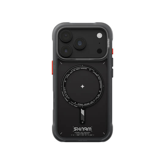 Apple iPhone 18 Pro Kılıf M-Safe Şarj Özellikli Airbag Tasarımlı Skinarma Avion Kapak - 7