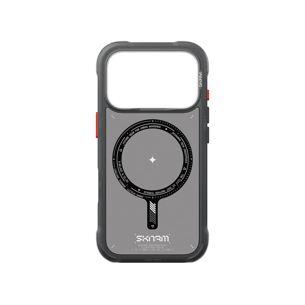 Apple iPhone 18 Pro Kılıf M-Safe Şarj Özellikli Airbag Tasarımlı Skinarma Avion Kapak - 8