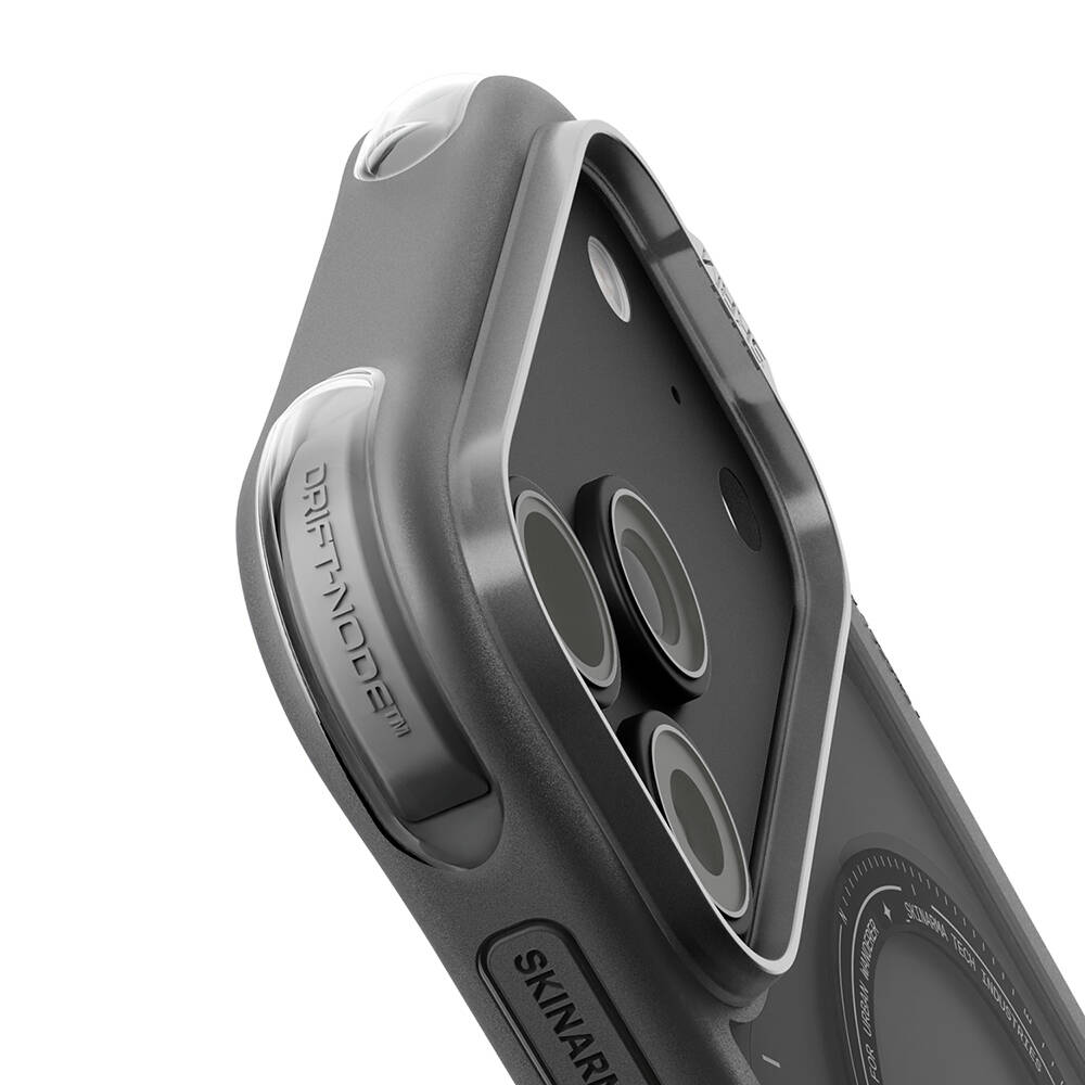 Apple iPhone 18 Pro Kılıf M-Safe Şarj Özellikli Airbag Tasarımlı Skinarma Avion Kapak - 16