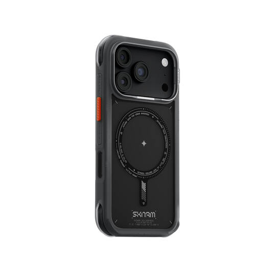 Apple iPhone 18 Pro Kılıf M-Safe Şarj Özellikli Airbag Tasarımlı Skinarma Avion Kapak - 18