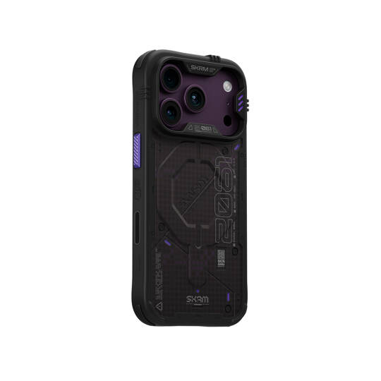 Apple iPhone 18 Pro Kılıf M-Safe Şarj Özellikli Airbag Tasarımlı Skinarma Vigor XE Kapak - 33