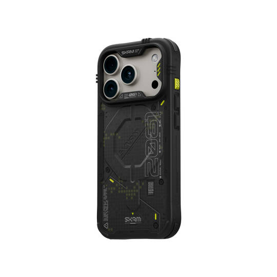 Apple iPhone 18 Pro Kılıf M-Safe Şarj Özellikli Airbag Tasarımlı Skinarma Vigor XE Kapak - 15