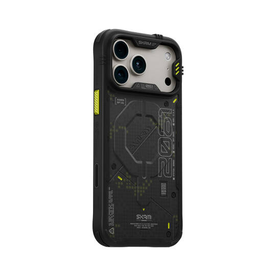 Apple iPhone 18 Pro Kılıf M-Safe Şarj Özellikli Airbag Tasarımlı Skinarma Vigor XE Kapak - 18