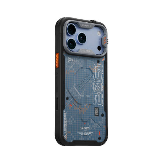 Apple iPhone 18 Pro Kılıf M-Safe Şarj Özellikli Airbag Tasarımlı Skinarma Vigor XE Kapak - 4