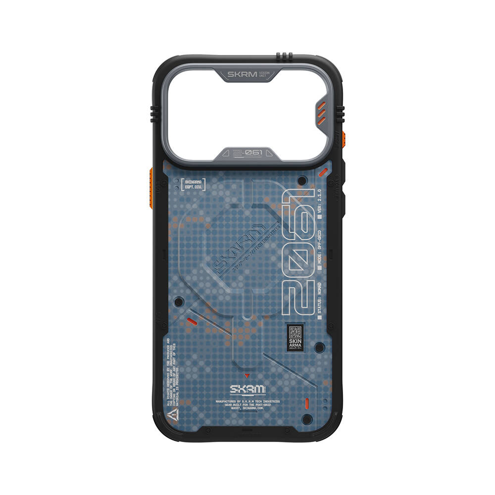 Apple iPhone 18 Pro Kılıf M-Safe Şarj Özellikli Airbag Tasarımlı Skinarma Vigor XE Kapak - 7
