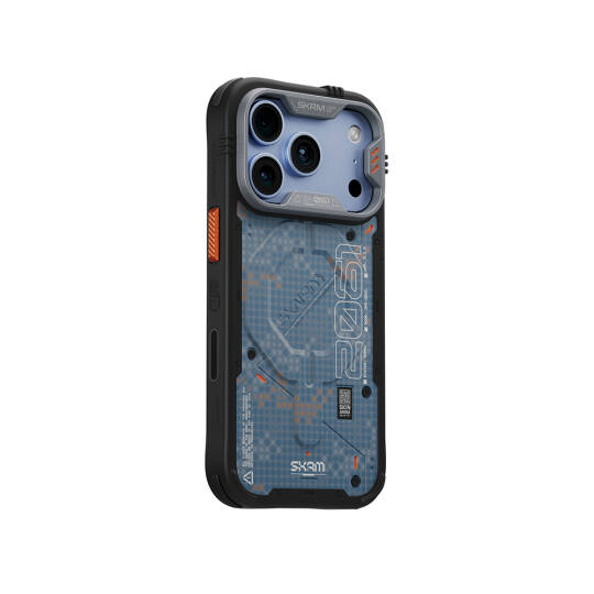 Apple iPhone 18 Pro Kılıf M-Safe Şarj Özellikli Airbag Tasarımlı Skinarma Vigor XE Kapak - 11