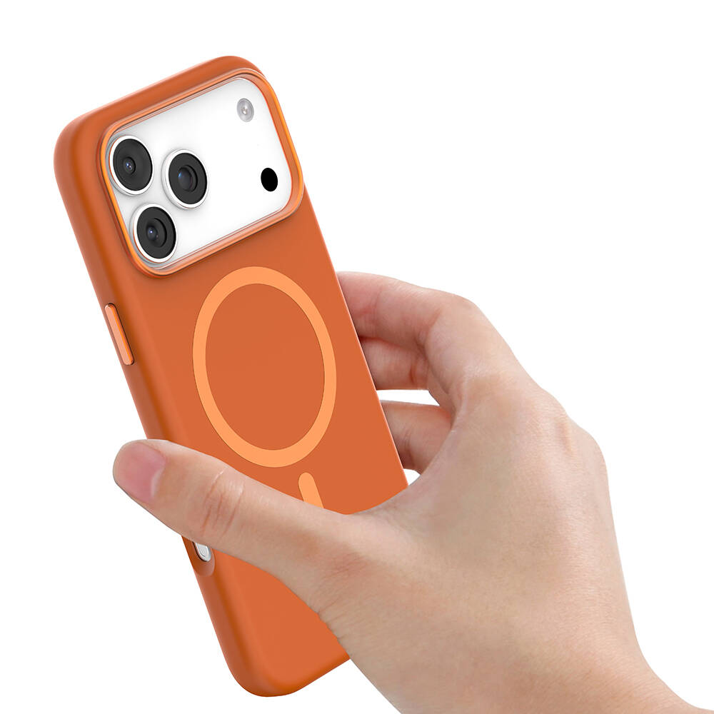 Apple iPhone 18 Pro Kılıf M-safe Şarj Özellikli Mutural Pure Serisi Kapak - 16