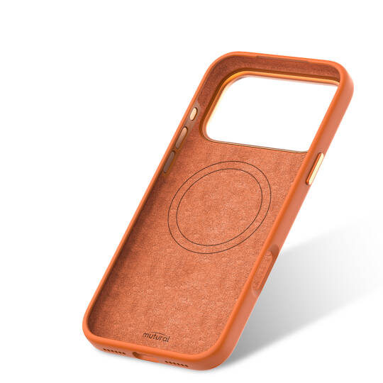 Apple iPhone 18 Pro Kılıf M-safe Şarj Özellikli Mutural Pure Serisi Kapak - 18