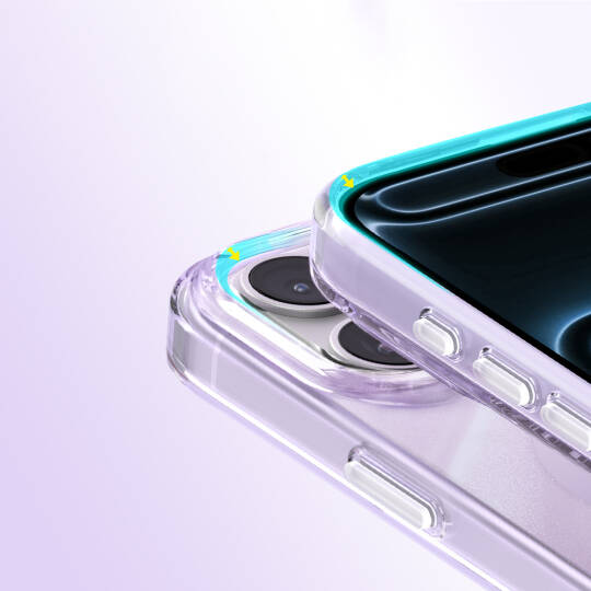 Apple iPhone 18 Pro Kılıf M-Safe Şarj Özellikli Orjinal Swarovski Taşlı Zore Paris Rovix Sert PC Kapak - 10