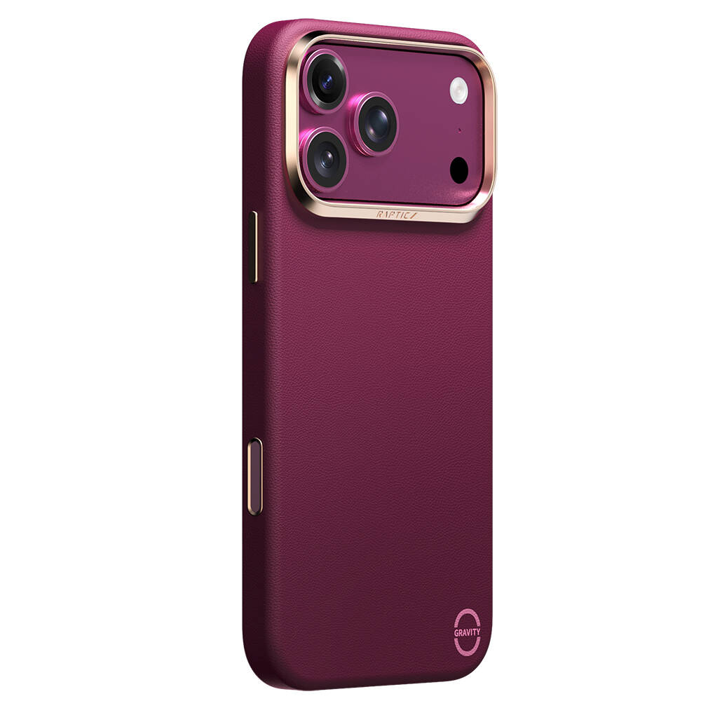 Apple iPhone 18 Pro Kılıf M-Safe Şarj Özellikli Polimerik Deri Raptic Urban Nano Kapak - 3