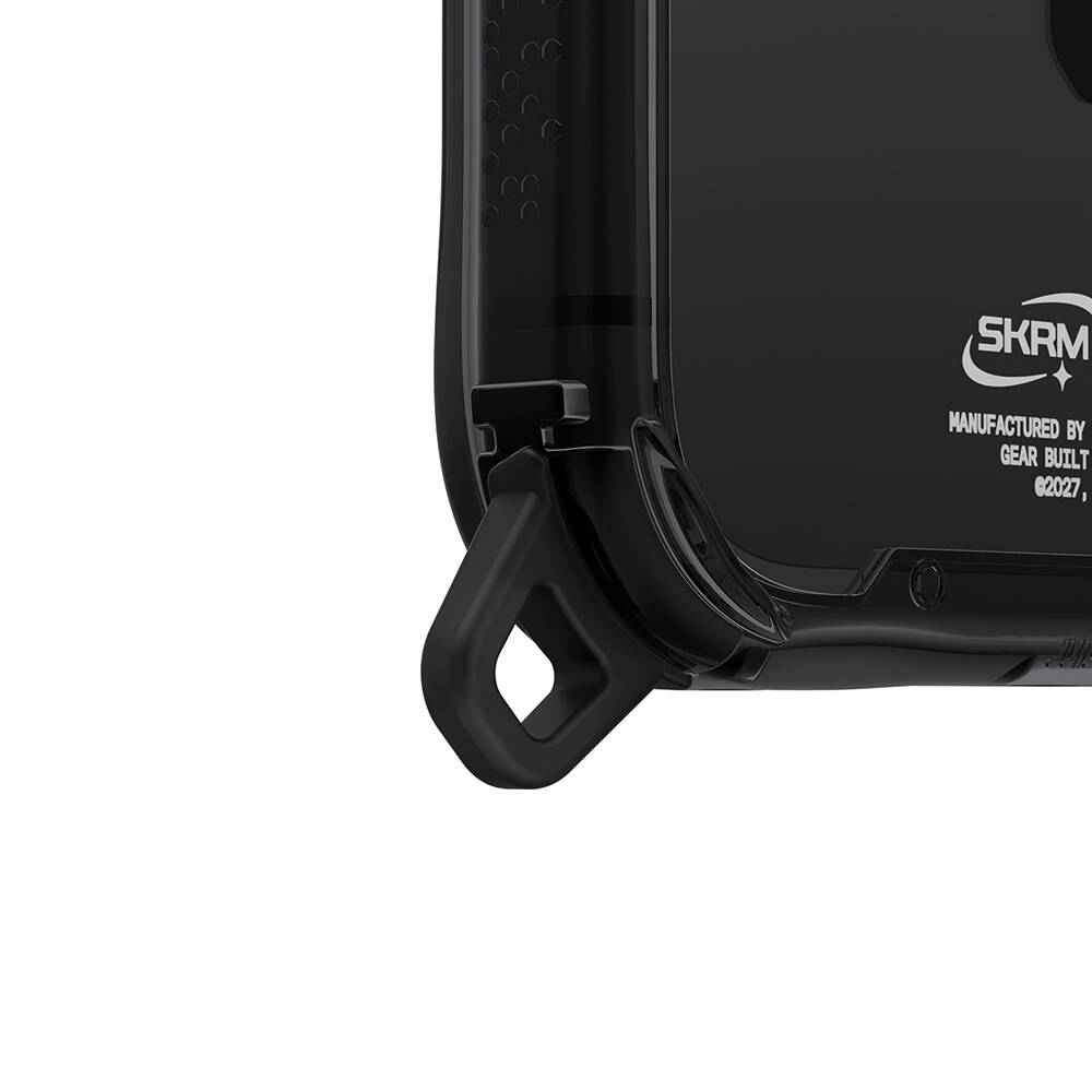 Apple iPhone 18 Pro Kılıf M-safe Şarj Özellikli Şeffaf Airbag Tasarımlı Skinarma Saido Mag-Charge Kapak - 21