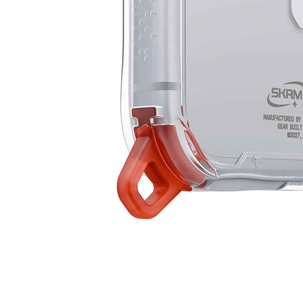 Apple iPhone 18 Pro Kılıf M-safe Şarj Özellikli Şeffaf Airbag Tasarımlı Skinarma Saido Mag-Charge Kapak - 11