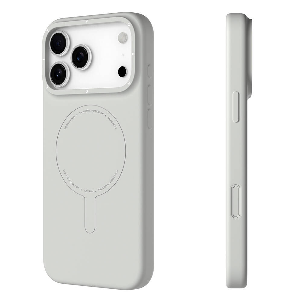 Apple iPhone 18 Pro Kılıf M-Safe Şarj Özellikli Youngkit Morandi Serisi Kapak - 31