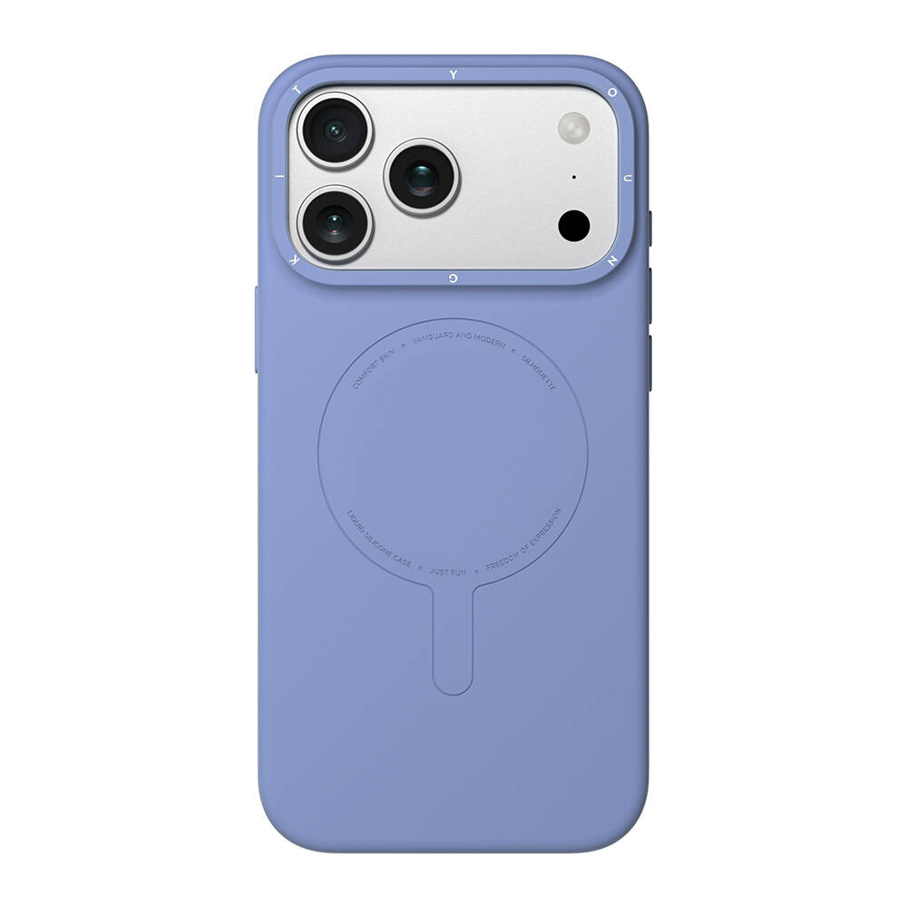 Apple iPhone 18 Pro Kılıf M-Safe Şarj Özellikli Youngkit Morandi Serisi Kapak - 3