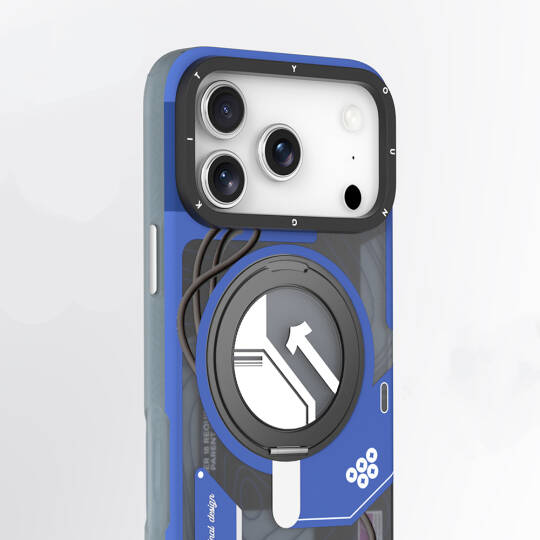 Apple iPhone 18 Pro Kılıf M-safe Şarj Özellikli Youngkit Starship Serisi Kapak - 16