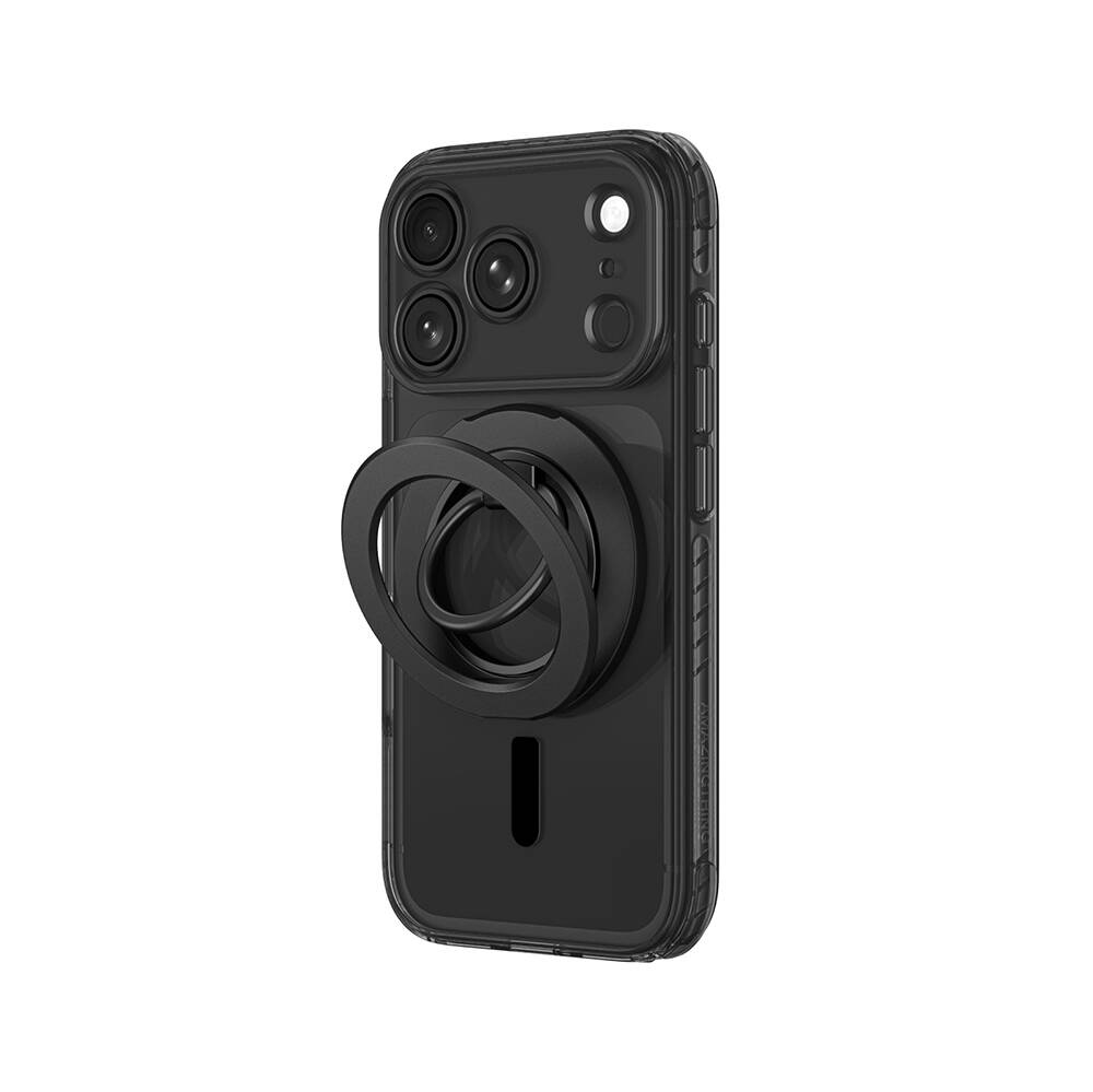 Apple iPhone 18 Pro Kılıf M-safe Şarj Özellikli Yüzük Standlı Amazingthing Titan Pro Grip Ring Serisi Kapak - 8