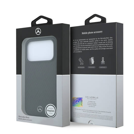 Apple iPhone 18 Pro Kılıf Mercedes Benz Orjinal Lisanslı M-safe Şarj Özellikli 3D Metal Logolu Wrap Wood Deri Kapak - 8