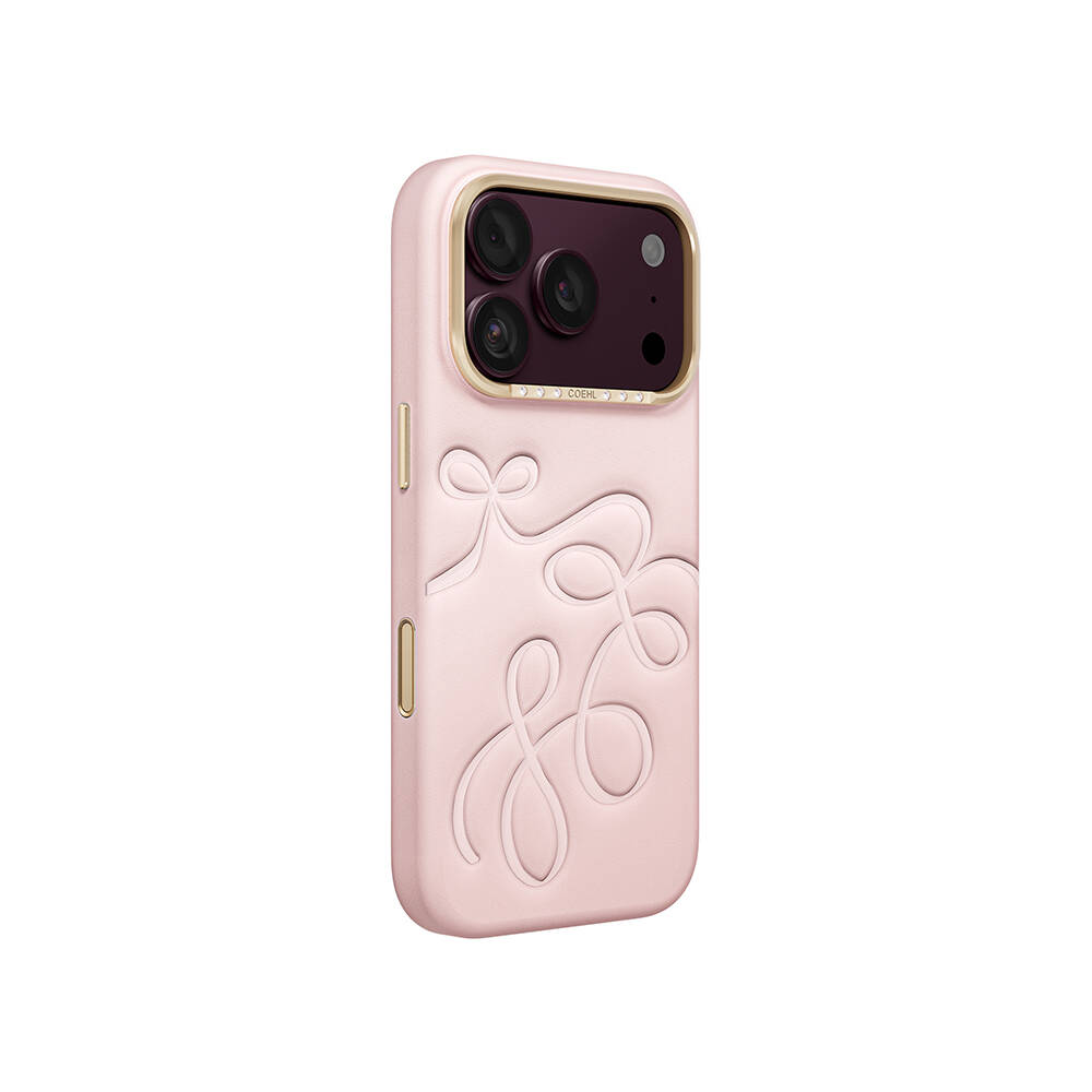 Apple iPhone 18 Pro Kılıf Oyma Desenli Arka Yüzey Coehl Cloude Kapak - 5
