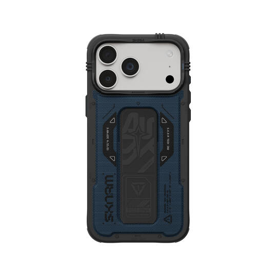 Apple iPhone 18 Pro Kılıf SkinArma M-safe Şarj Özellikli Airbag Tasarımlı Standlı Phantom Kapak - 19