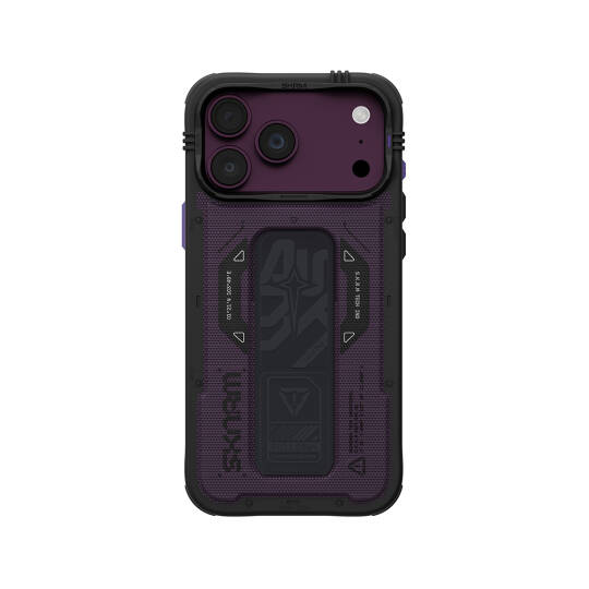 Apple iPhone 18 Pro Kılıf SkinArma M-safe Şarj Özellikli Airbag Tasarımlı Standlı Phantom Kapak - 7