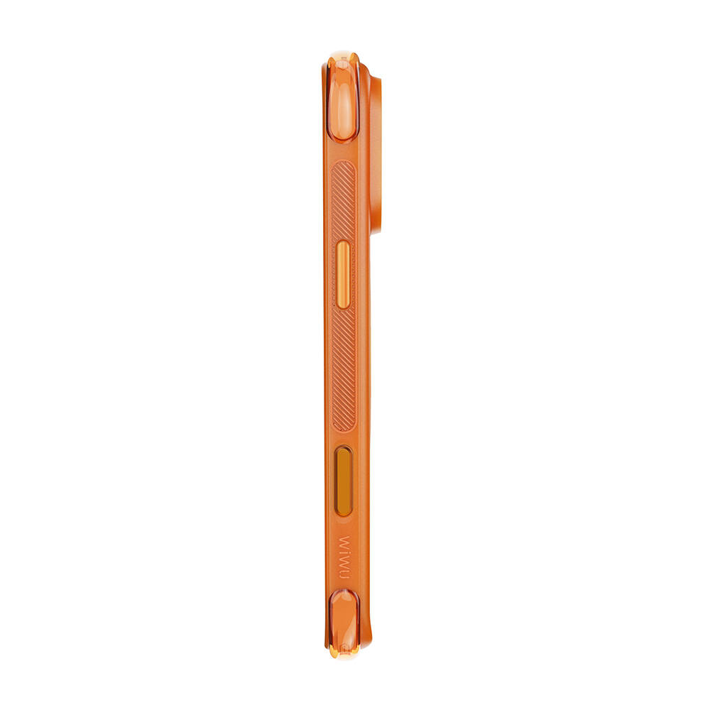 Apple iPhone 18 Pro Kılıf Wiwu AG-203 AeroGuard Ultra Serisi M-safe Şarj Özellikli Airbag Tasarımlı Standlı Kapak - 5