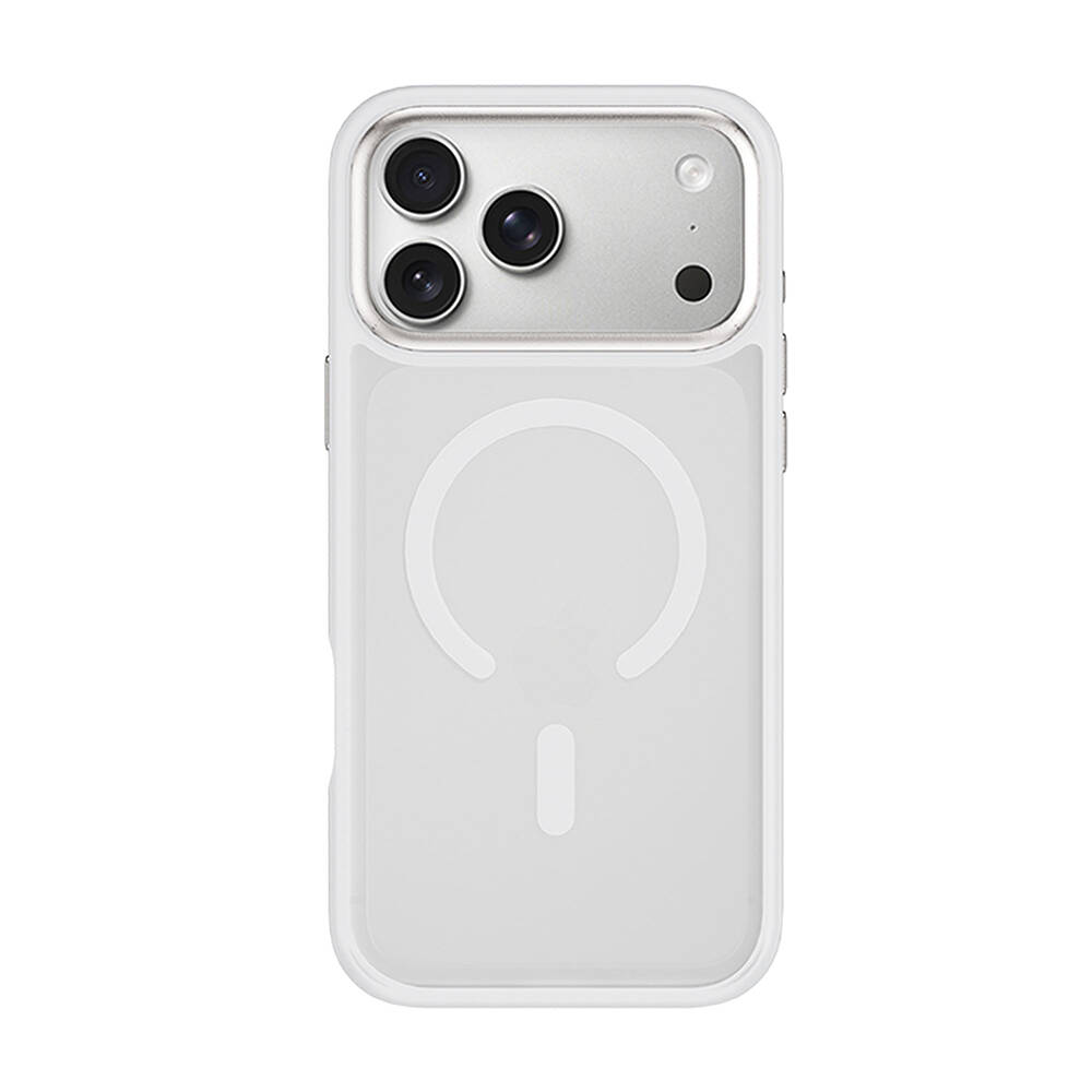 Apple iPhone 18 Pro Kılıf Wiwu FGG-012 ArmorPro Serisi M-safe Şarj Özellikli Parmak İzi Bırakmayan Kılıf - 25