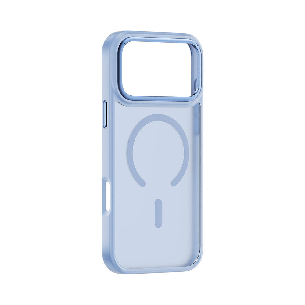 Apple iPhone 18 Pro Kılıf Wiwu FGG-012 ArmorPro Serisi M-safe Şarj Özellikli Parmak İzi Bırakmayan Kılıf - 8