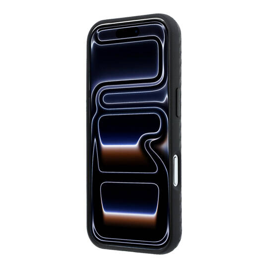 Apple iPhone 18 Pro Max Kılıf BMW Orjinal Lisanslı M-safe Şarj Özellikli Karbon Fiber Tasarımlı ve Metal Logolu PU Deri Kapak - 37
