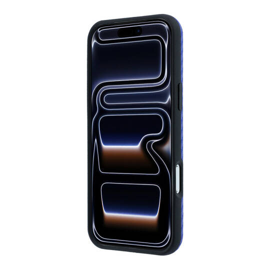 Apple iPhone 18 Pro Max Kılıf BMW Orjinal Lisanslı M-safe Şarj Özellikli Karbon Fiber Tasarımlı ve Metal Logolu PU Deri Kapak - 13