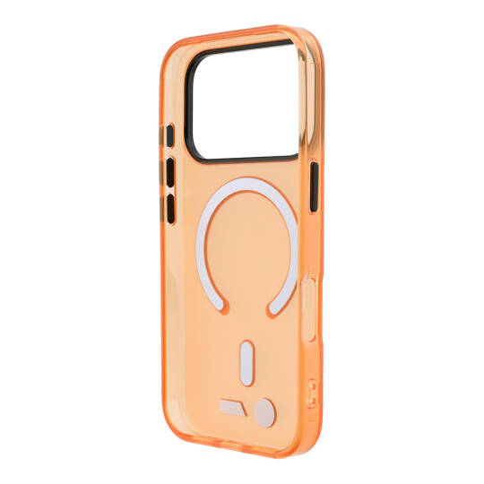 Apple iPhone 18 Pro Max Kılıf BMW Orjinal Lisanslı M-safe Şarj Özellikli Metal Buton Tasarımlı Buzlu IML Baskılı Kapak - 15