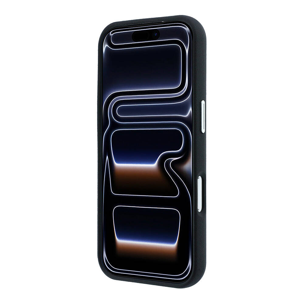 Apple iPhone 18 Pro Max Kılıf BMW Orjinal Lisanslı M-safe Şarj Özellikli Ortalı Sıcak Damga Logolu Deri Kapak - 13
