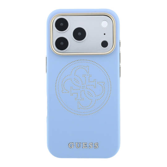 Apple iPhone 18 Pro Max Kılıf Guess Orjinal Lisanslı M-safe Şarj Özellikli PU Delikli 4G ve Yazı Logolu Kapak - 11