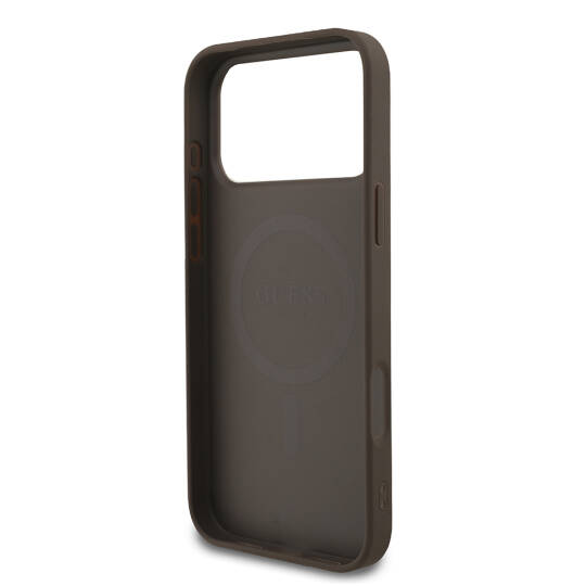 Apple iPhone 18 Pro Max Kılıf Guess Orjinal Lisanslı M-safe Şarj Özellikli Small 4G Classic Kapak - 23