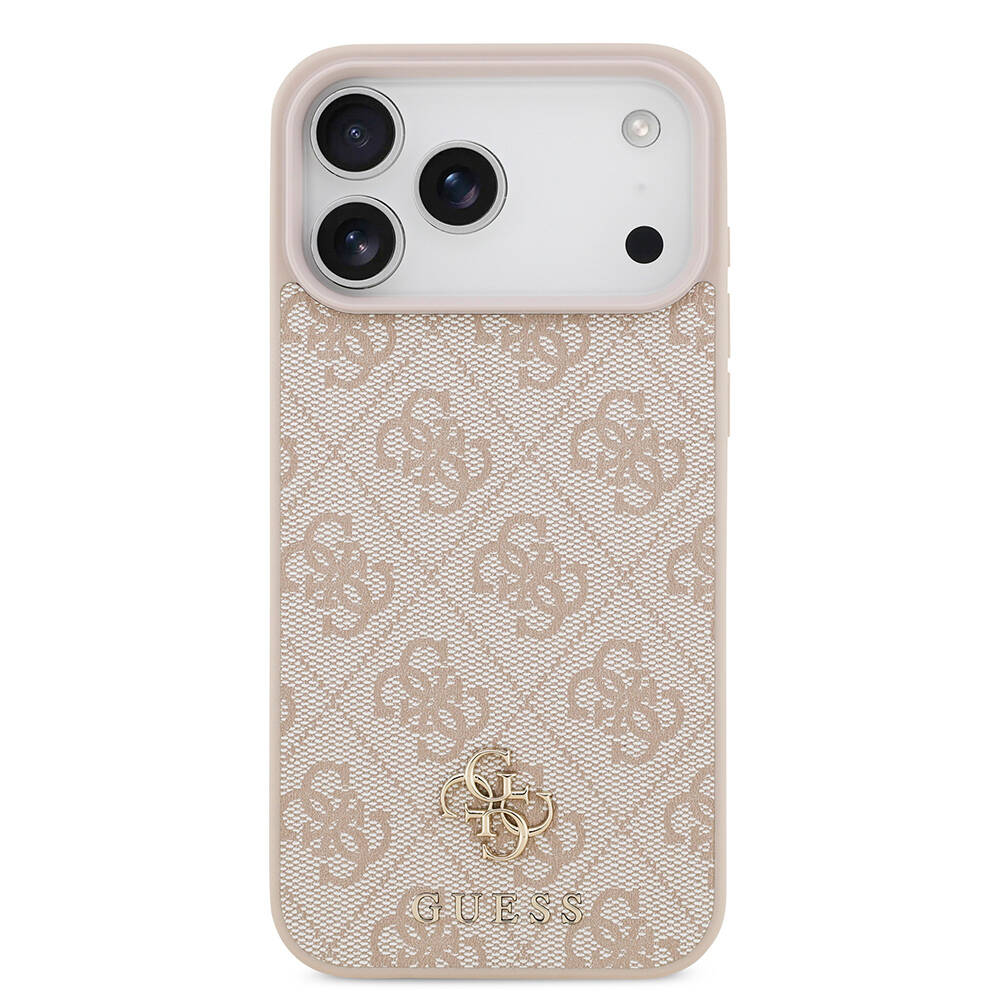 Apple iPhone 18 Pro Max Kılıf Guess Orjinal Lisanslı M-safe Şarj Özellikli Small 4G Classic Kapak - 11