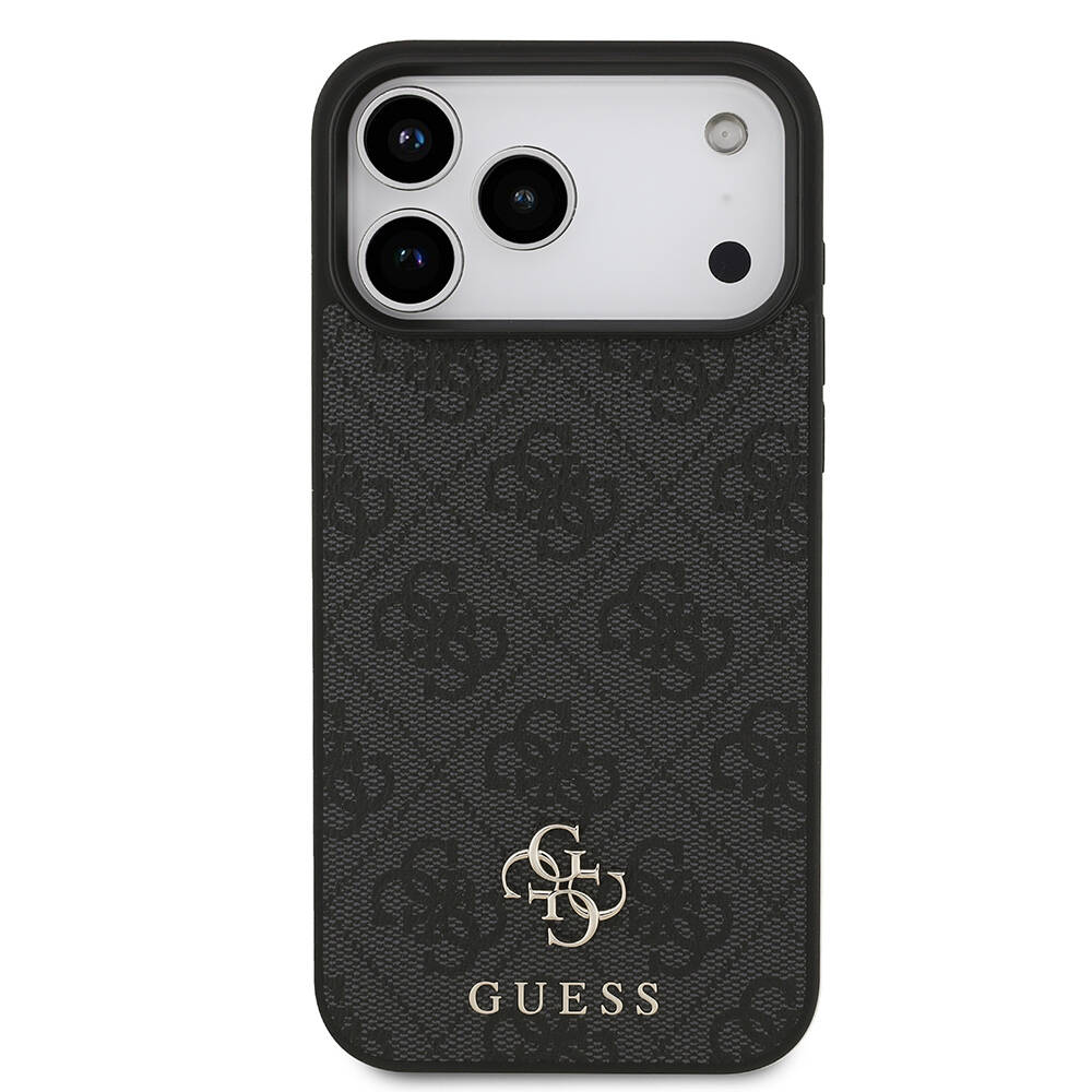 Apple iPhone 18 Pro Max Kılıf Guess Orjinal Lisanslı M-safe Şarj Özellikli Small 4G Classic Kapak - 3