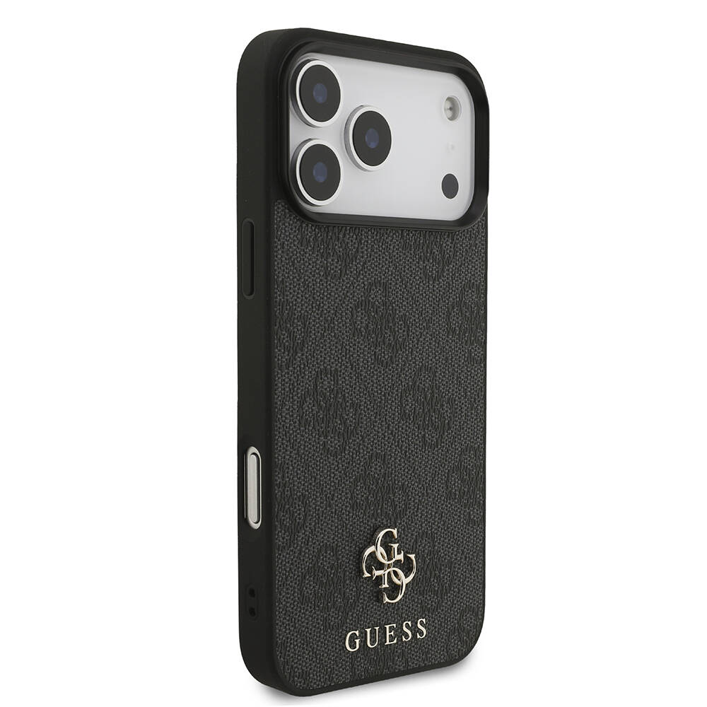 Apple iPhone 18 Pro Max Kılıf Guess Orjinal Lisanslı M-safe Şarj Özellikli Small 4G Classic Kapak - 4