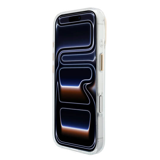 Apple iPhone 18 Pro Max Kılıf Guess Orjinal Lisanslı Yazı ve 4G Büyük Metal Logolu Silikon Kapak - 21