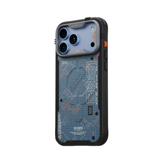 Apple iPhone 18 Pro Max Kılıf M-Safe Şarj Özellikli Airbag Tasarımlı Skinarma Vigor XE Kapak - 28
