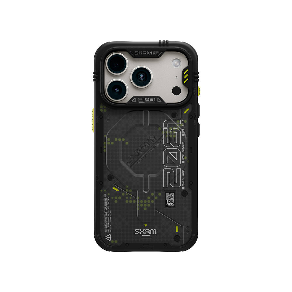 Apple iPhone 18 Pro Max Kılıf M-Safe Şarj Özellikli Airbag Tasarımlı Skinarma Vigor XE Kapak - 1