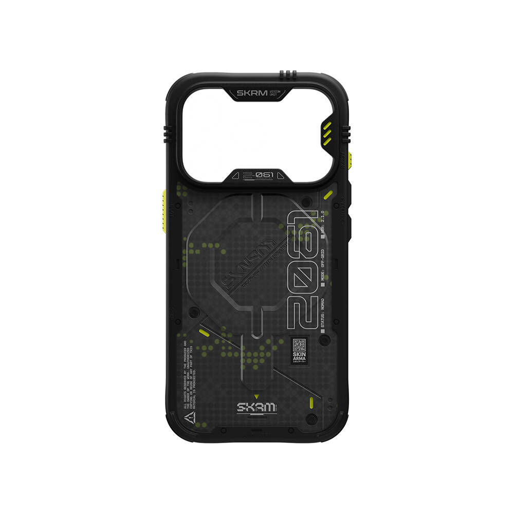 Apple iPhone 18 Pro Max Kılıf M-Safe Şarj Özellikli Airbag Tasarımlı Skinarma Vigor XE Kapak - 2