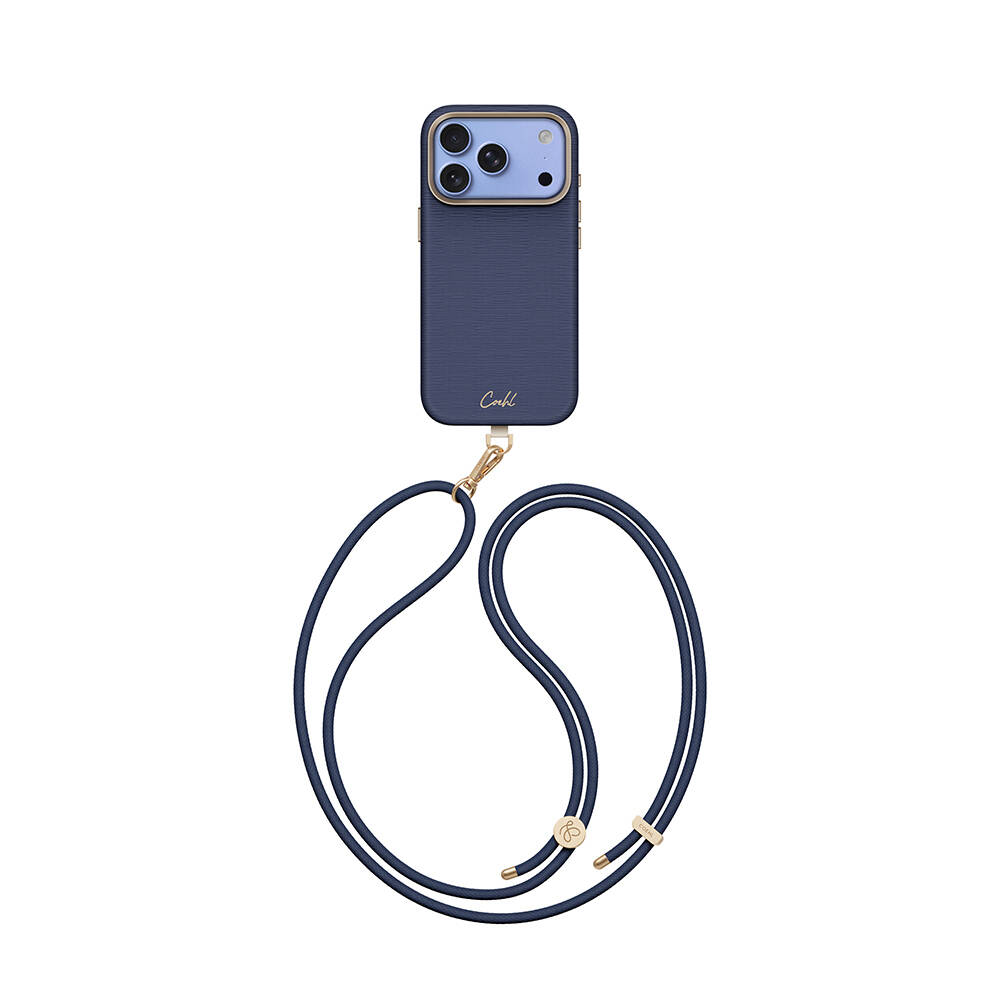 Apple iPhone 18 Pro Max Kılıf M-safe Şarj Özellikli Askı İpli Coehl Mirelle Kapak - 10