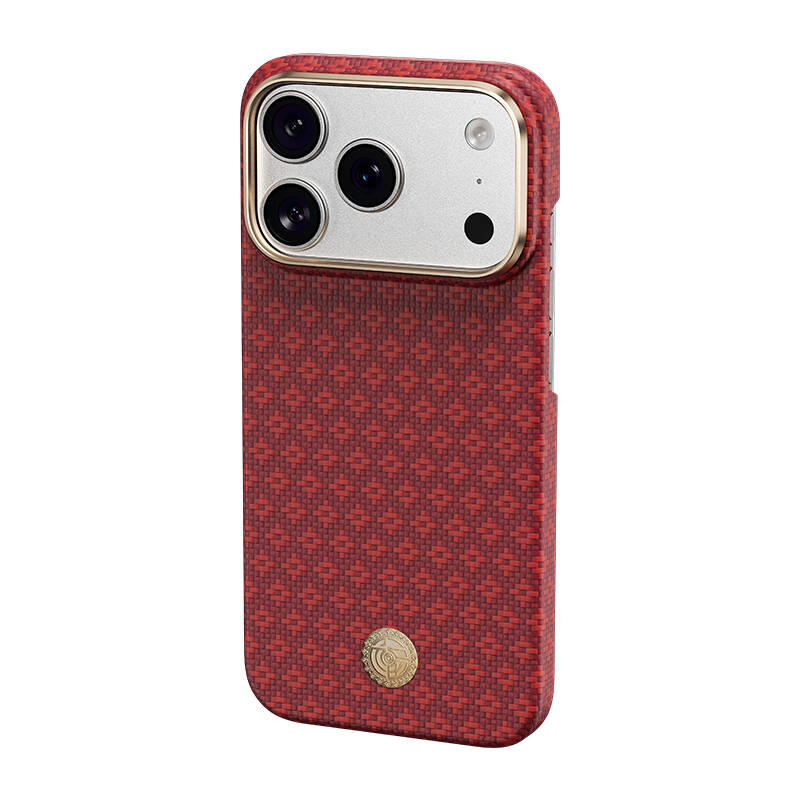 Apple iPhone 18 Pro Max Kılıf M-Safe Şarj Özellikli Benks ArmorAir ArmorGrid Serisi Yükseltilmiş Kamera Çerçevesi C1 Kevlar Karbon Kapak - 3
