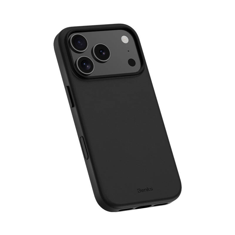 Apple iPhone 18 Pro Max Kılıf M-safe Şarj Özellikli Çizilmeye Dayanıklı Benks VitaPro Serisi PU Deri Kapak - 4